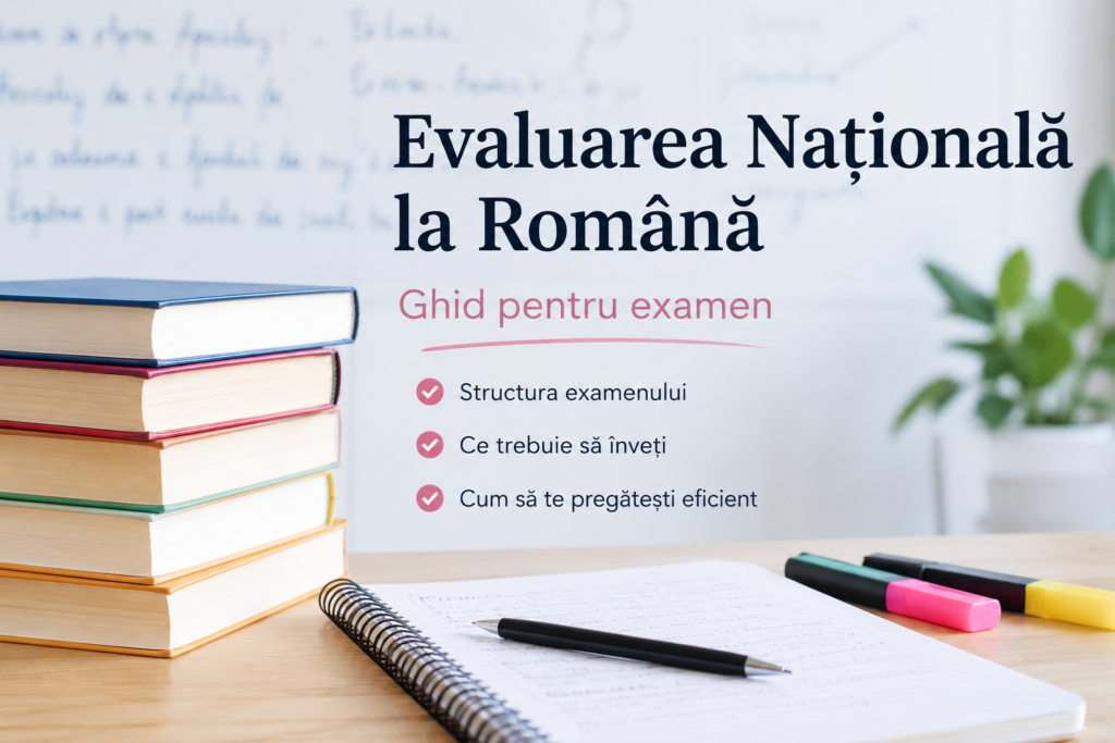 Evaluarea Națională la Română: ce trebuie să știi pentru examen