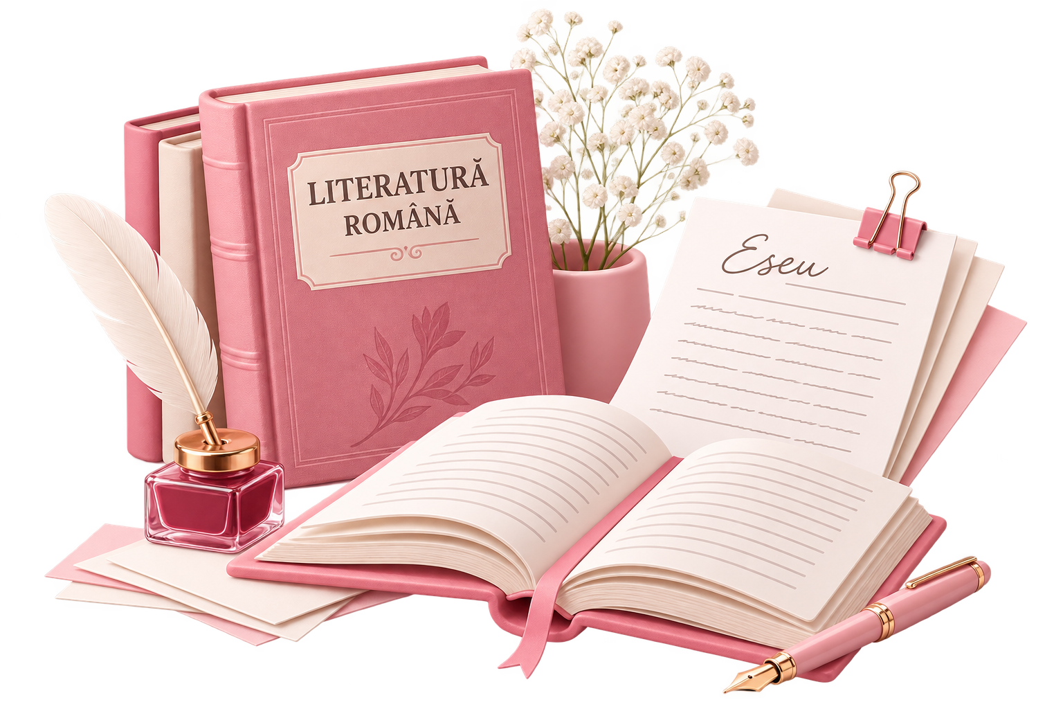 element vizual bac romana